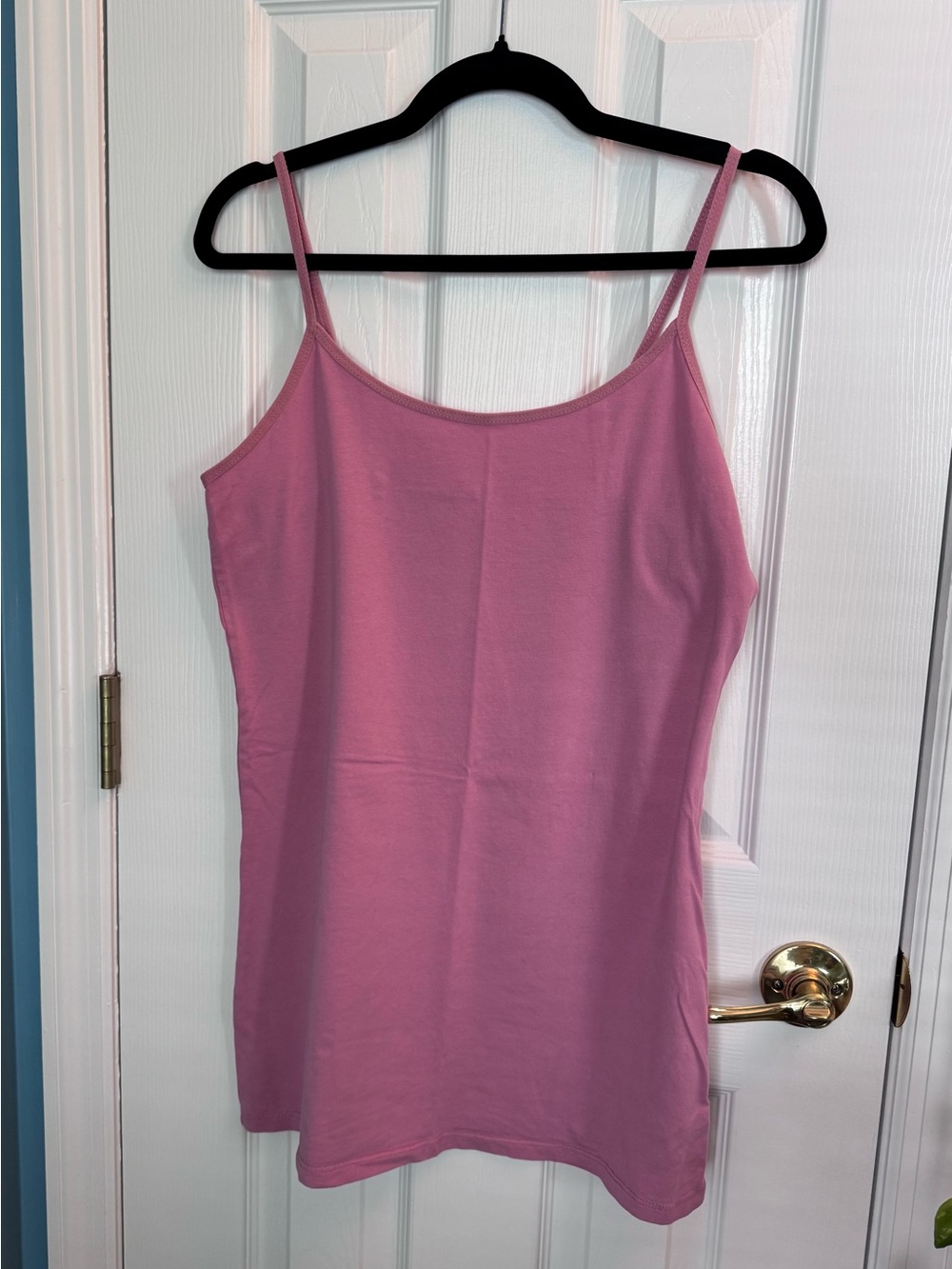 Active Basic Pink Spaghetti Strap Camisole